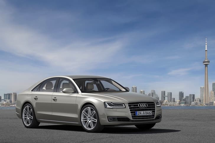 Audi A8 facelift photo gallery